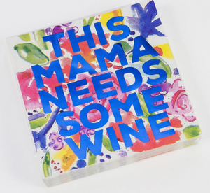 This Mama Needs Wine Beverage Napkin - Eden Lifestyle