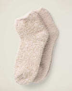 Barefoot Dreams CozyChic® 2 Pair Tennis Sock Set Womens - Stone - Eden Lifestyle