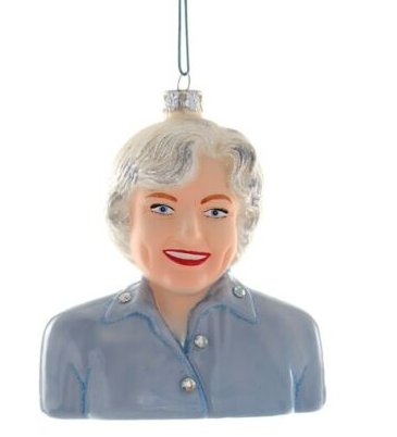Betty White Glass Ornament - Eden Lifestyle