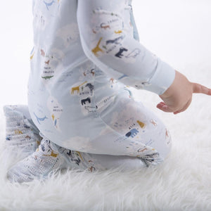 Magnificent Baby, Baby Boy Apparel - Pajamas,  Magnetic Me Sea The World Modal Magnetic Footie