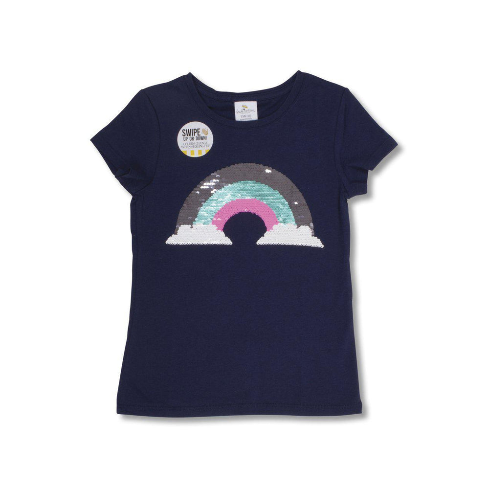 Shade Critters, Girl - Tees,  Shade Critters Magic Two-Way Sequins T-shirt - Rainbow