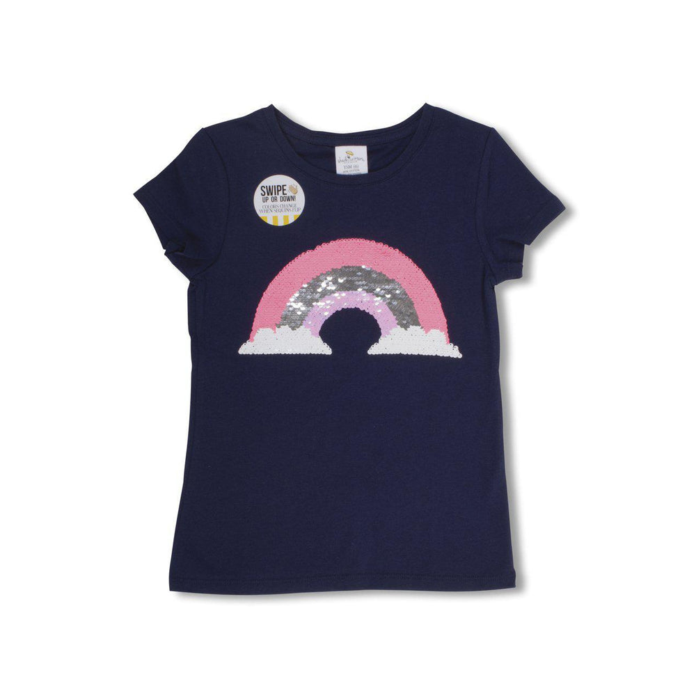 Shade Critters, Girl - Tees,  Shade Critters Magic Two-Way Sequins T-shirt - Rainbow