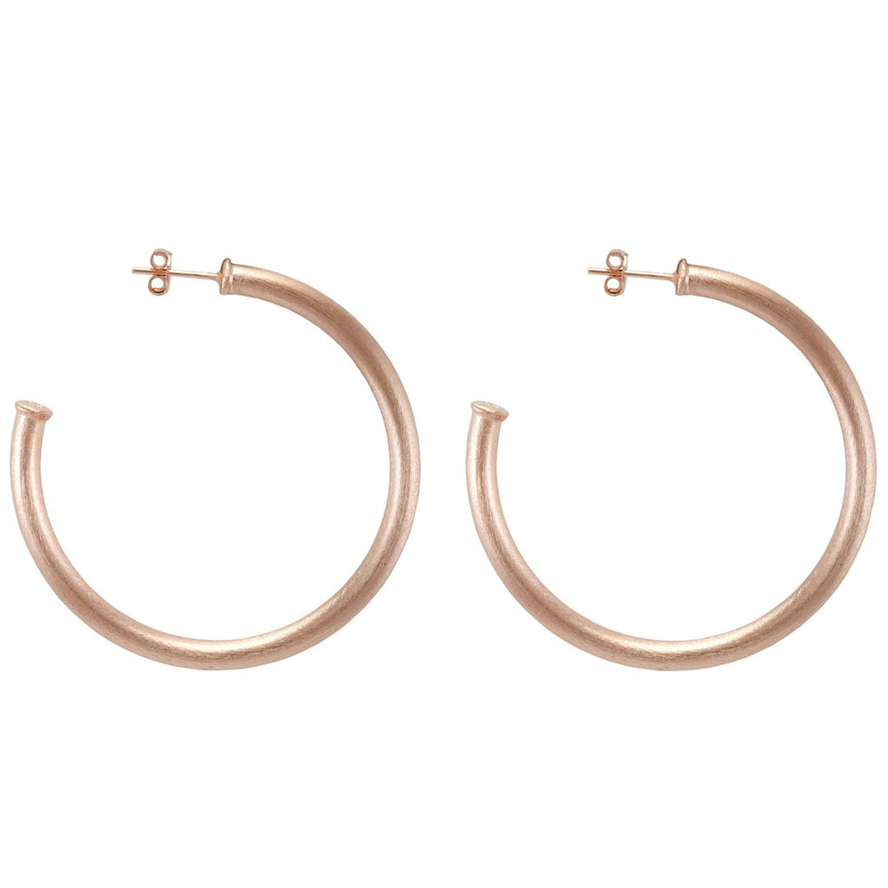 Sheila Fajl, Accessories - Jewelry,  Sheila Fajl - Small Rose Gold Everybody's Favorite Hoops