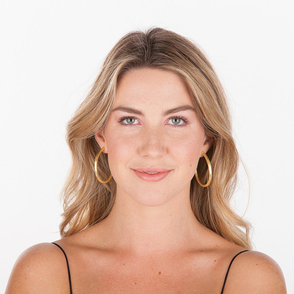 Sheila Fajl, Accessories - Jewelry,  Sheila Fajl - Small Gold Everybody's Favorite Hoops