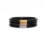 Budha Girl, Accessories - Jewelry,  Budha Girl THREE KINGS ALL WEATHER BANGLES® (AWB®) - BLACK