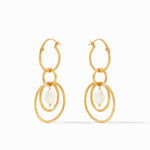 Julie Vos Simone 3-in-1 Pearl Earring - Eden Lifestyle
