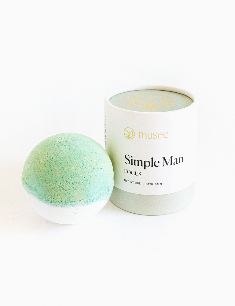 Musee, Gifts - Bath Bombs,  Simple Man Bath Balm