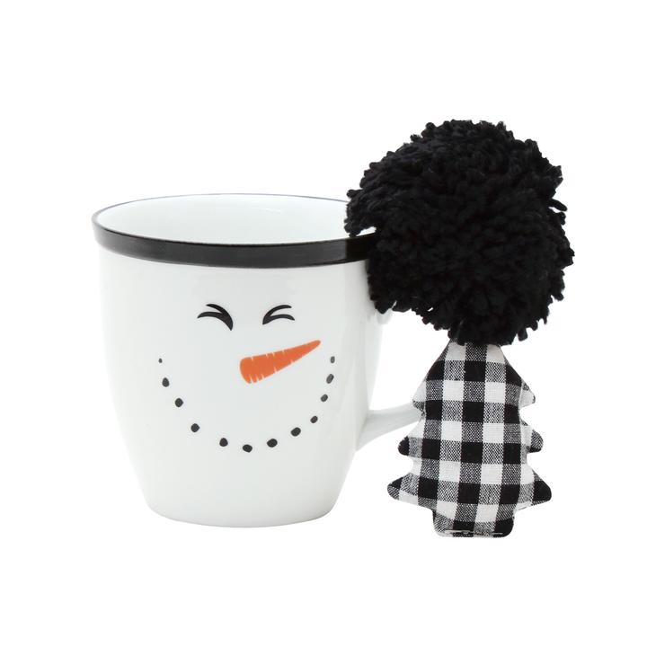Snowman Mug with Tree Ornament - Eden Lifestyle