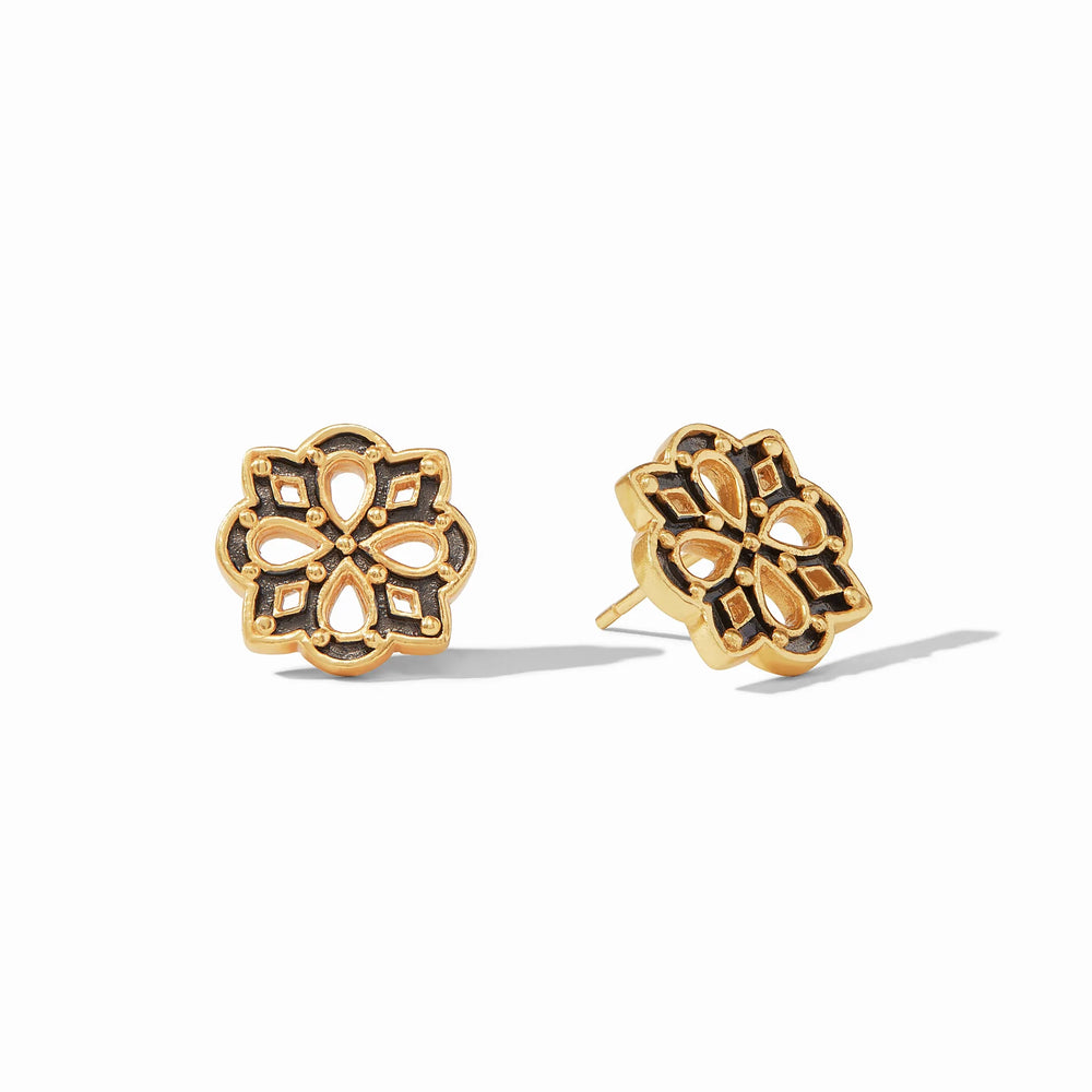 Soho Stud Gold Mixed Metal - Eden Lifestyle