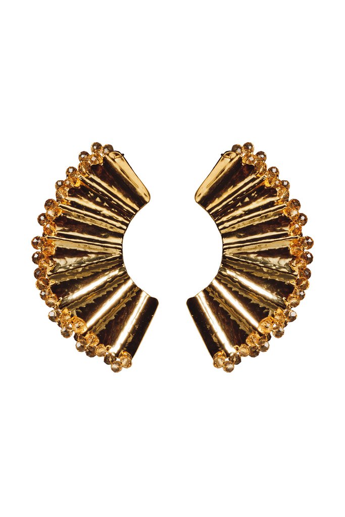 Eden Lifestyle, Accessories - Jewelry,  Sol Crystal Earrings
