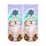 Spa Kitty Glitter Sock - Eden Lifestyle