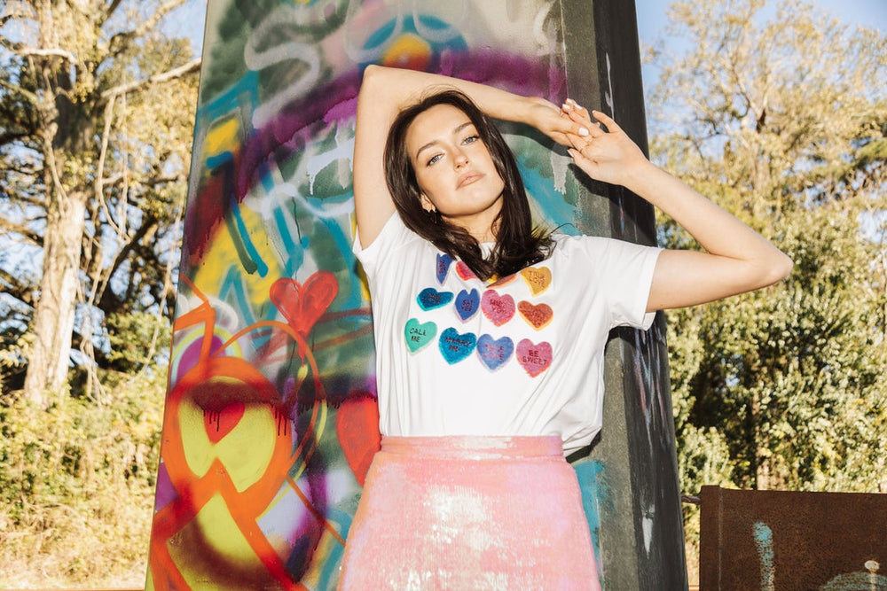 Sparkle Sweethearts Tee - Eden Lifestyle