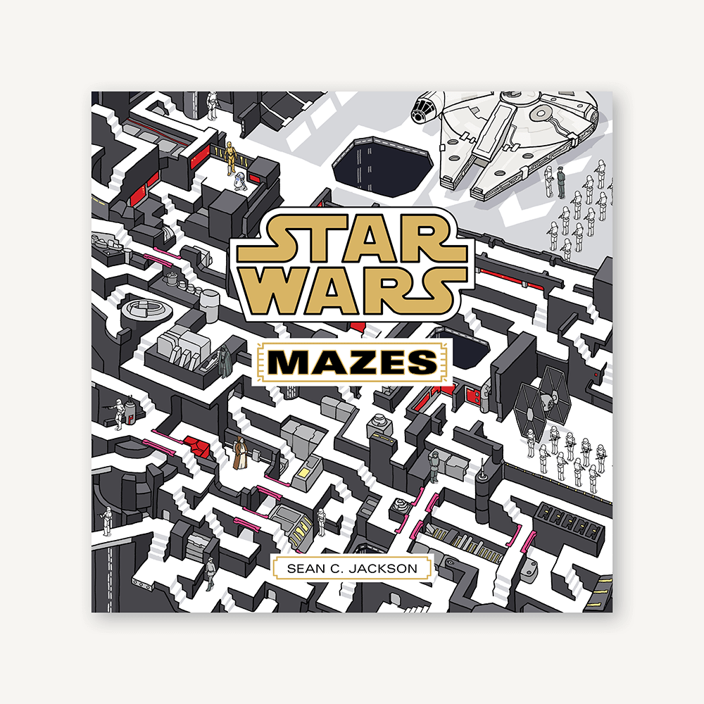 Star Wars Mazes Book - Eden Lifestyle