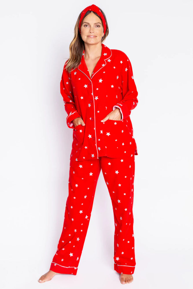 Stars Flannel PJ Set - Eden Lifestyle