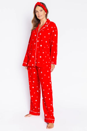 Stars Flannel PJ Set - Eden Lifestyle