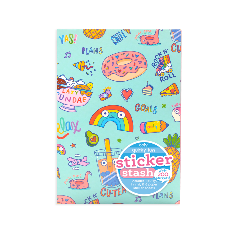 Sticker Stash - Quirky Fun - Eden Lifestyle