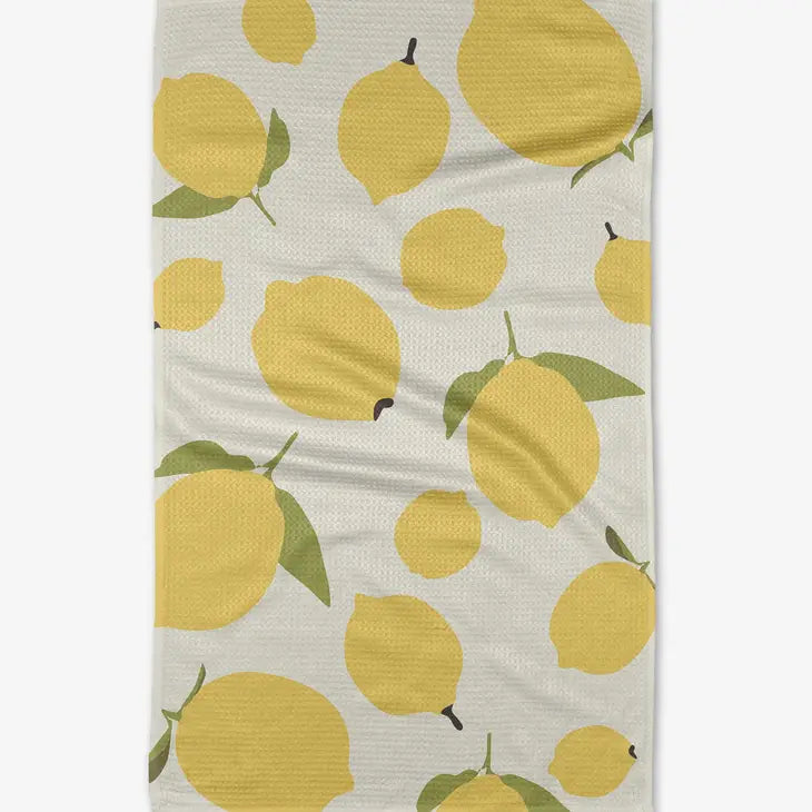 Sunny Lemons Tea Towel - Eden Lifestyle