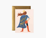 Super Mom Greeting Card - Eden Lifestyle