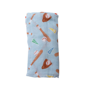 Baseball Swaddle Blanket - Eden Lifestyle