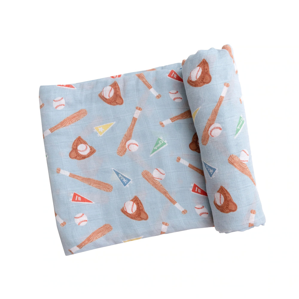 Baseball muslin blanket hotsell