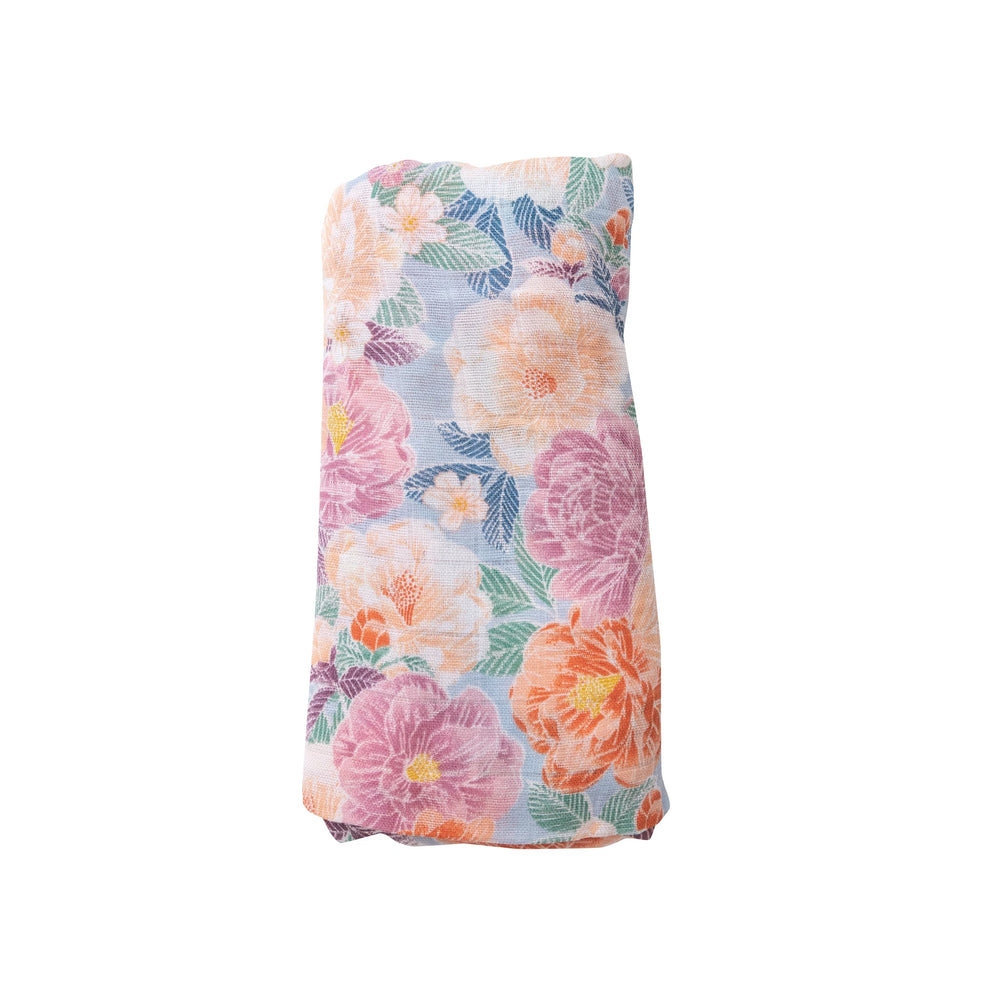 Camellia Swaddle Blanket - Eden Lifestyle