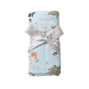 Cows Swaddle Blanket - Eden Lifestyle