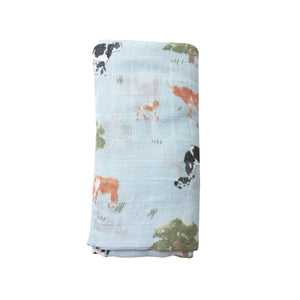 Cows Swaddle Blanket - Eden Lifestyle