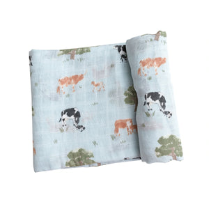 Cows Swaddle Blanket - Eden Lifestyle