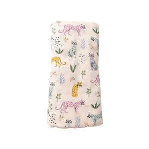 Leopard Swaddle Blanket - Eden Lifestyle