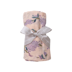 Lilacs Swaddle Blanket - Eden Lifestyle