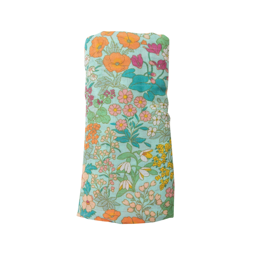 Meadowlands Floral Swaddle Blanket - Eden Lifestyle