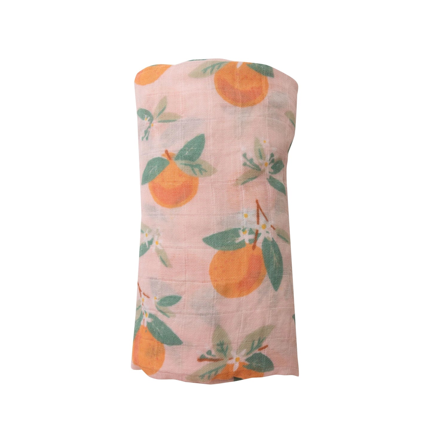 Orange Blossom Swaddle Blanket - Eden Lifestyle
