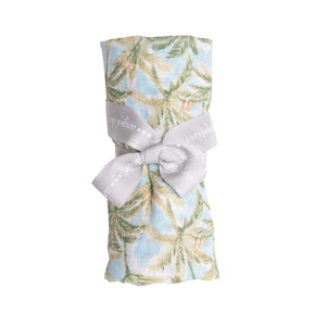 Palm Trees Swaddle Blanket - Eden Lifestyle