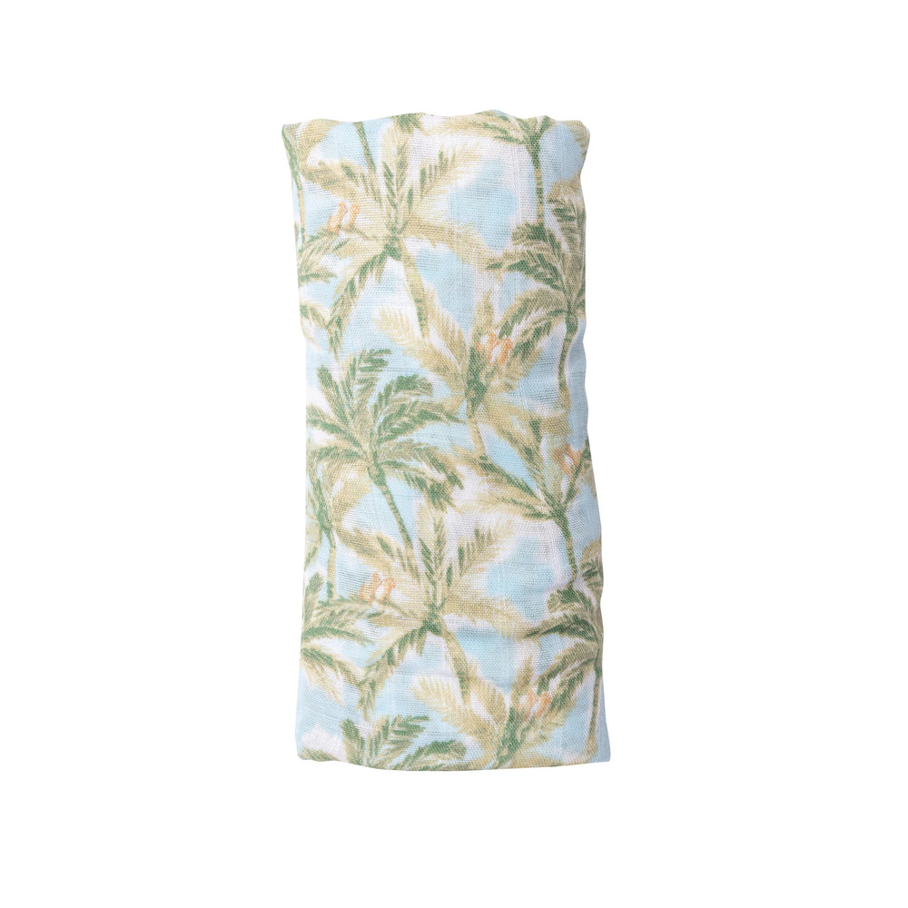 Palm Trees Swaddle Blanket - Eden Lifestyle