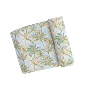 Palm Trees Swaddle Blanket - Eden Lifestyle
