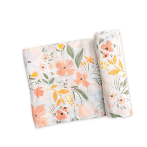 Pretty Gardens Swaddle Blanket - Eden Lifestyle