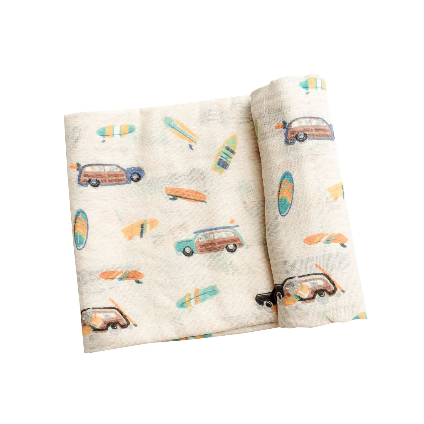 Woody Surf Shark Swaddle Blanket - Eden Lifestyle