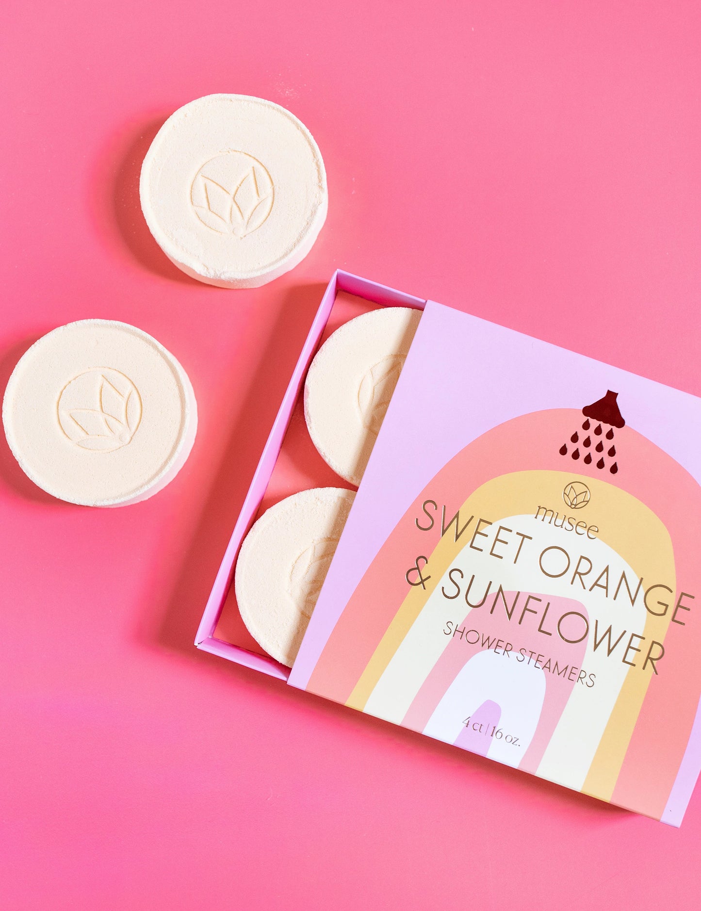 Sweet Orange & Sunflower Shower Steamer - Eden Lifestyle