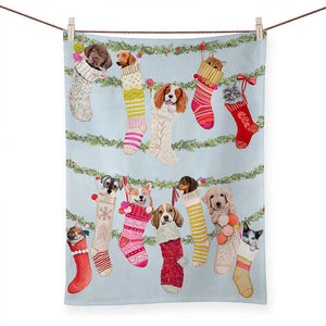 Sweet Stockings Tea Towel - Eden Lifestyle