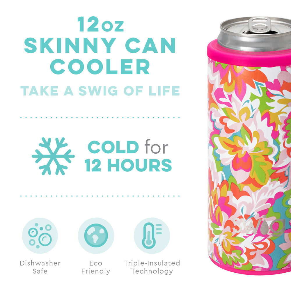 Swig Life Star Spangled 12oz Skinny Can Cooler