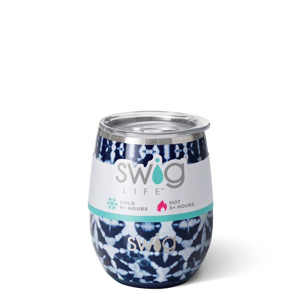 Swig Indigo Isles Stemless Cup (14oz) - Eden Lifestyle