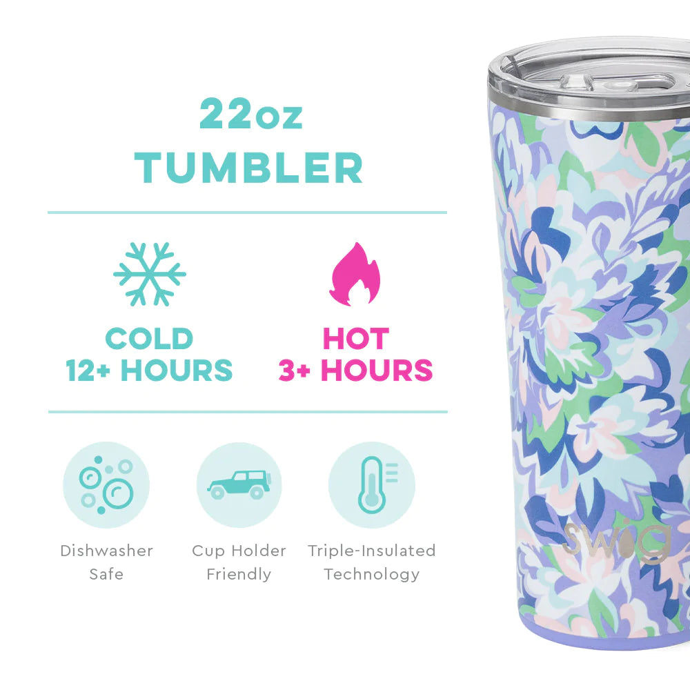 Swig Morning Glory Tumbler (22oz) - Eden Lifestyle