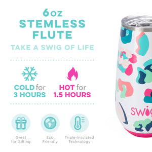 Swig Party Animal Stemless Flute (6oz) - Eden Lifestyle