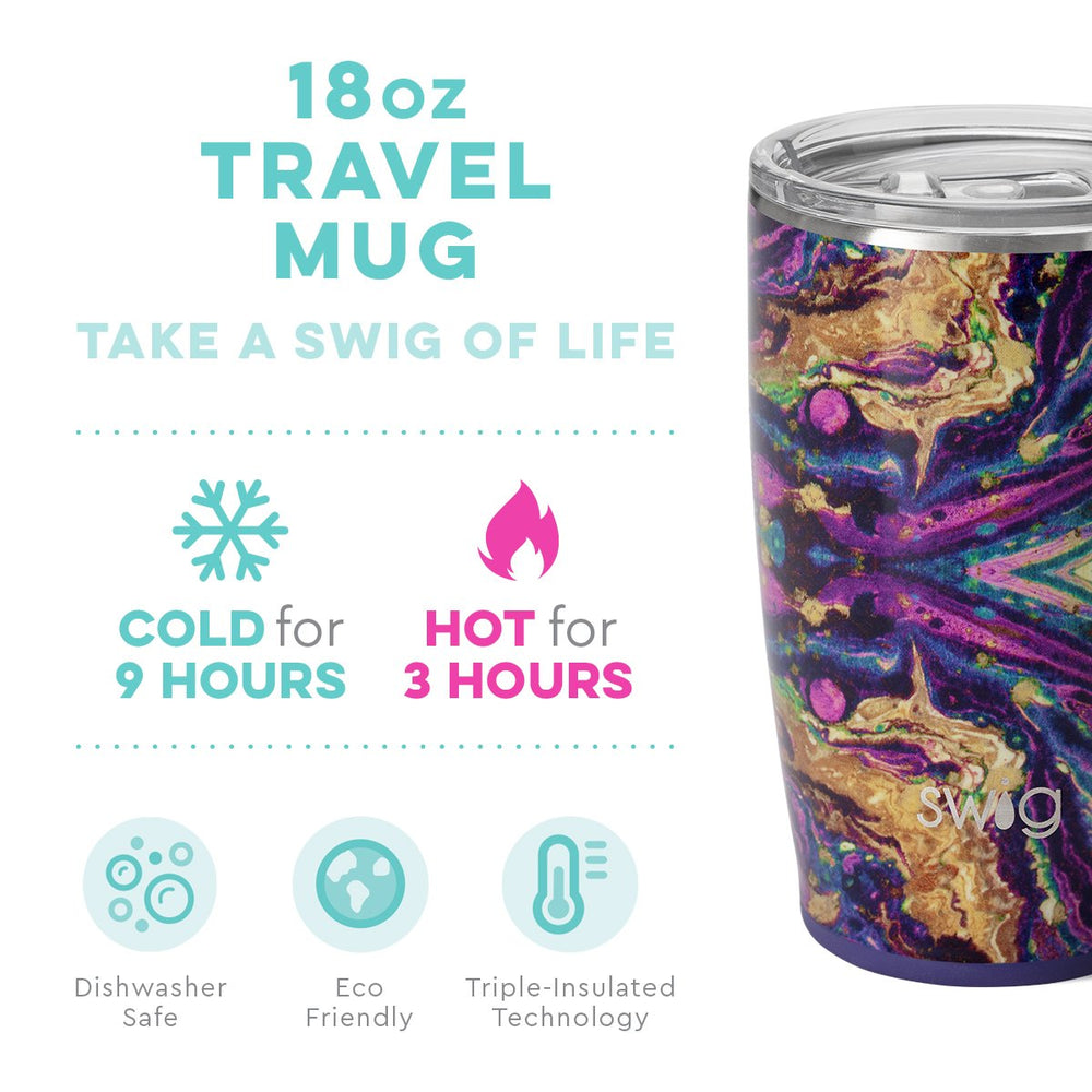Swig, Home - Drinkware,  Swig Purple Reign Travel Mug (18oz)