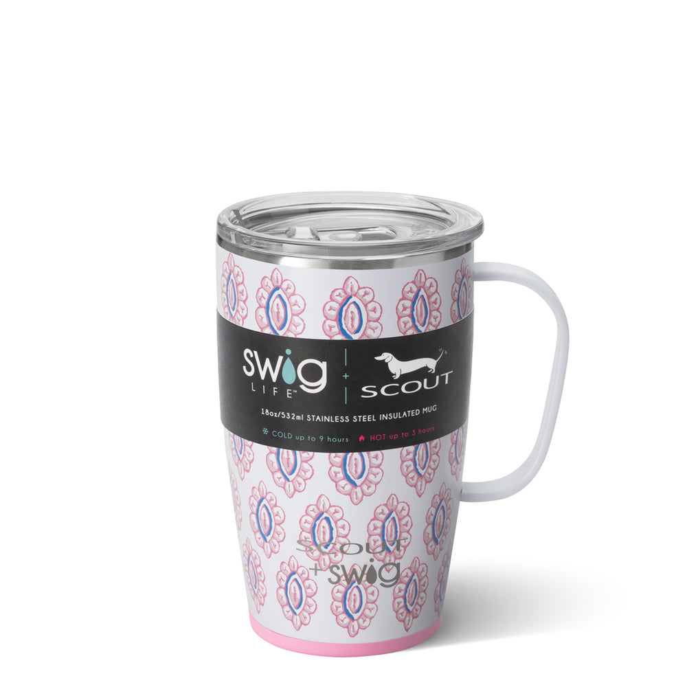 Swig SCOUT+SWIG Rose's Luxe Travel Mug (18oz) - Eden Lifestyle