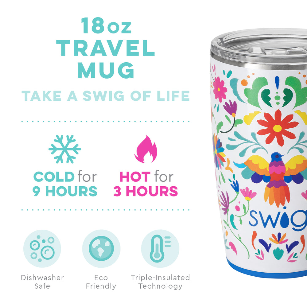 Swig Viva Fiesta Travel Mug (18oz) - Eden Lifestyle