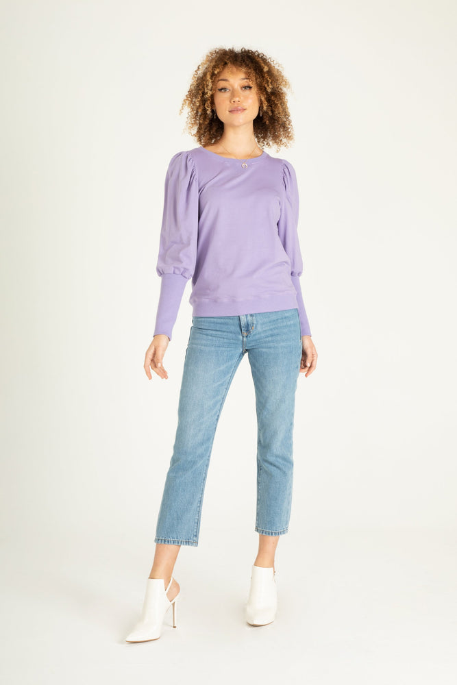 TARA Sweatshirt in Sunlit Allium - Eden Lifestyle