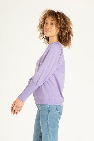 TARA Sweatshirt in Sunlit Allium - Eden Lifestyle