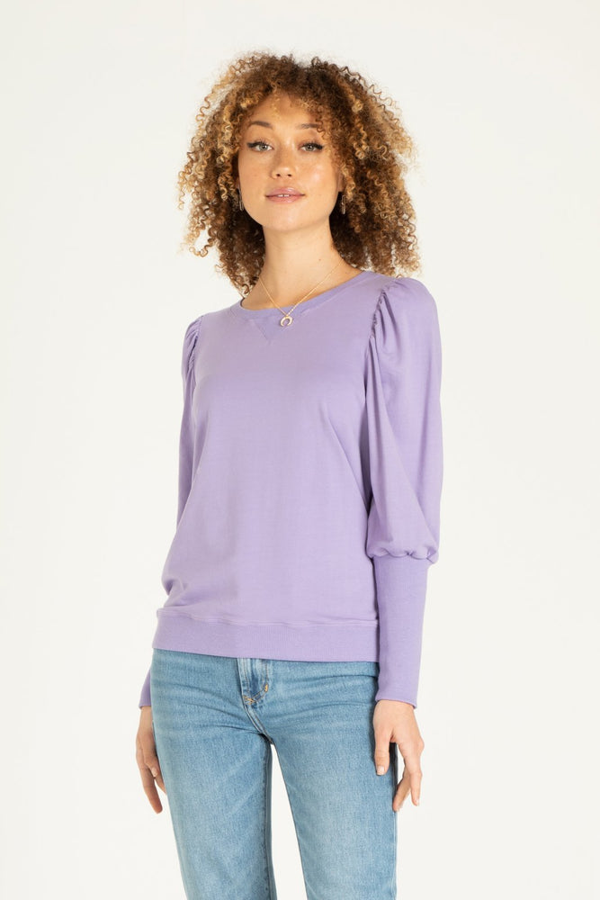 TARA Sweatshirt in Sunlit Allium - Eden Lifestyle