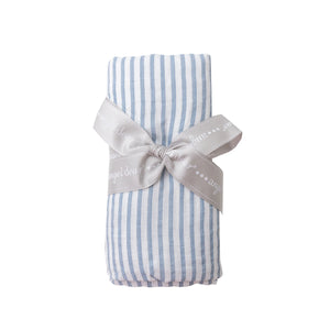 Ticking Stripe Swaddle Blanket - Eden Lifestyle